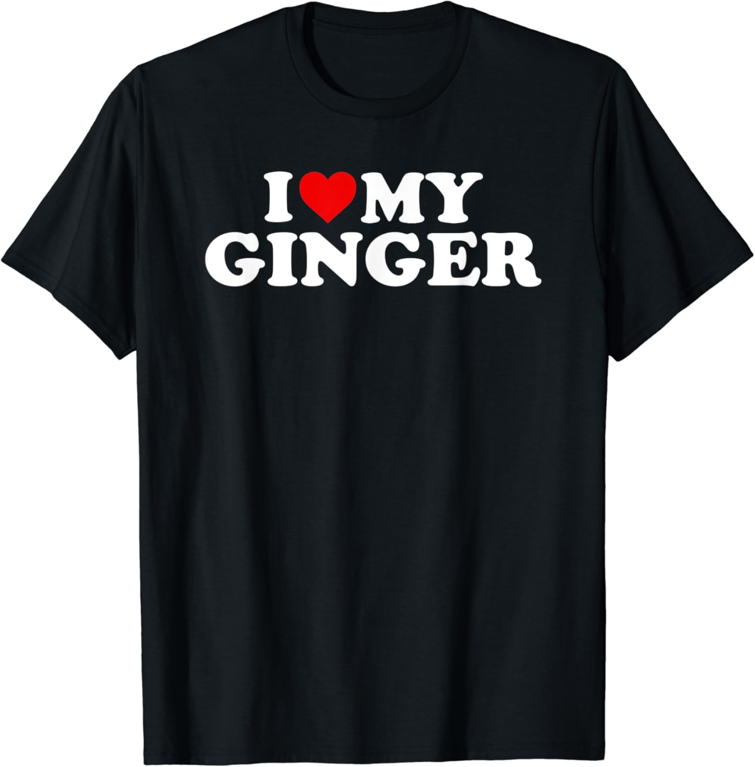 Redhead Shirt I Love My Ginger TShirt TShirt Clothing